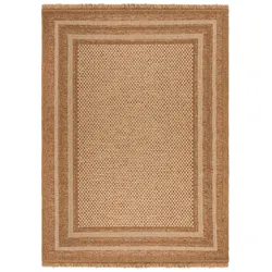 OUTDOORTEPPICH Waschbar CLYST, im Boho-Stil, aus Polypropylen, Ocker, 120 x 170 cm