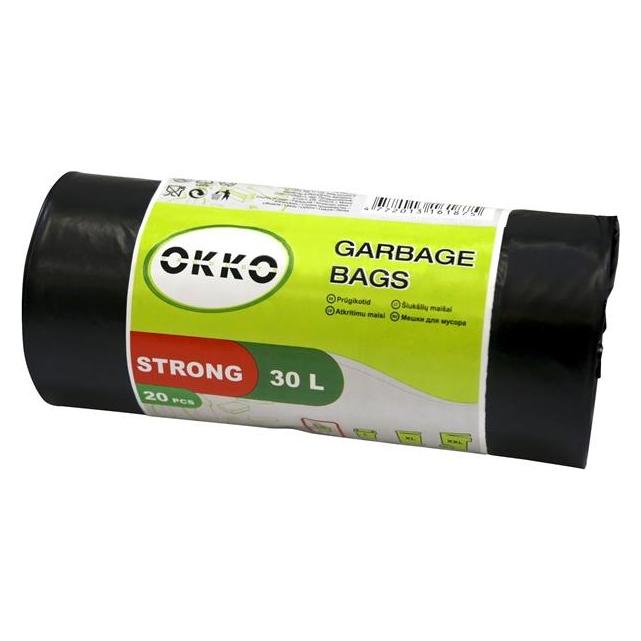 Okko Garbage Bags Strong 30l 20pcs (20x, 30 l) (33046957)