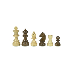 Weible Schachfiguren - Staunton - braun - Königshöhe 70 mm 245518