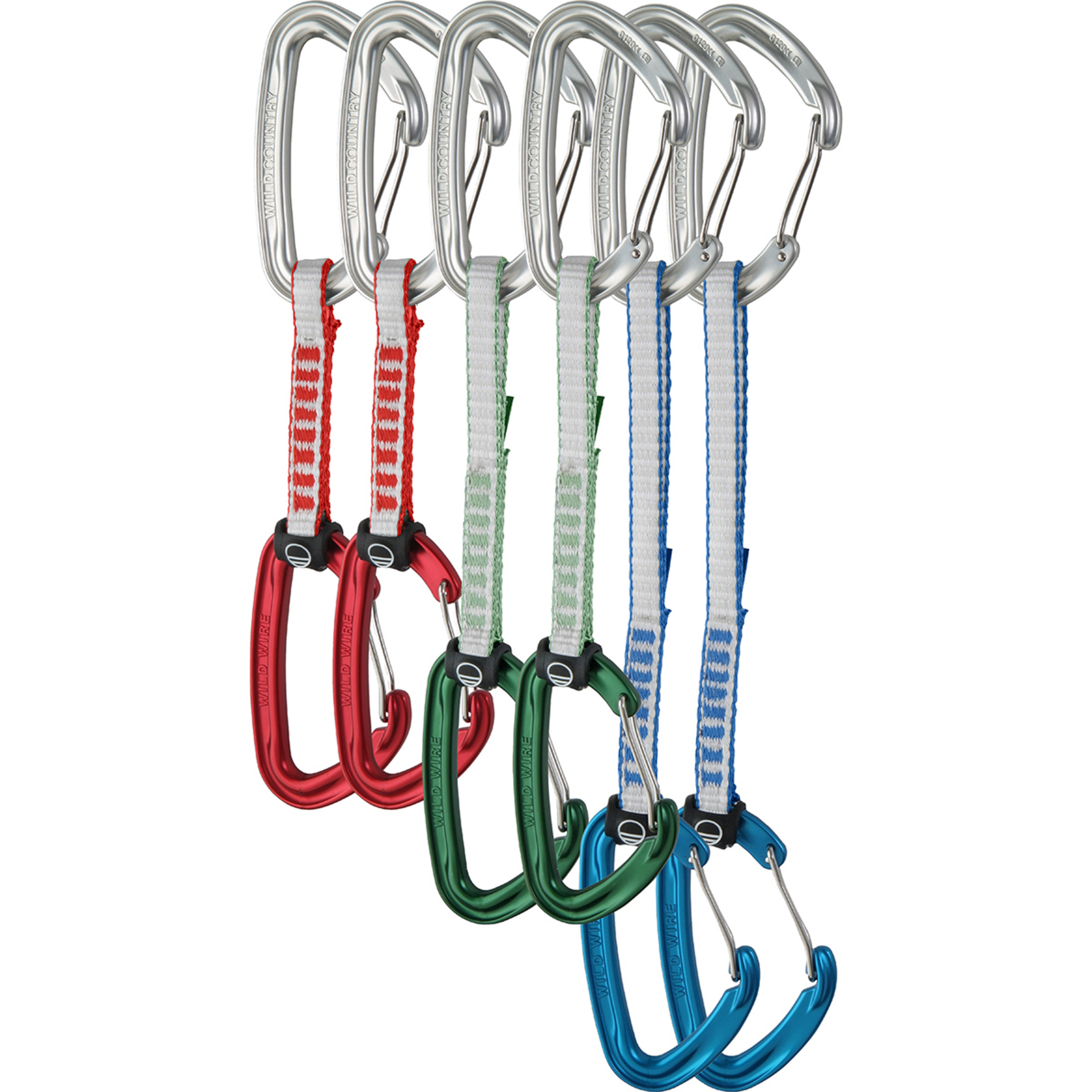 Wild Country Wildwire Trad Expresset 6er Pack Express-Sets uni Alpinklettern