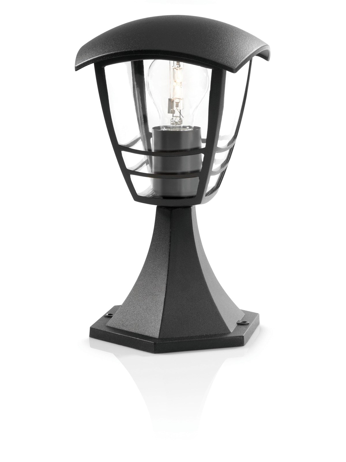 Philips Creek pedestal black 1x60W 230V