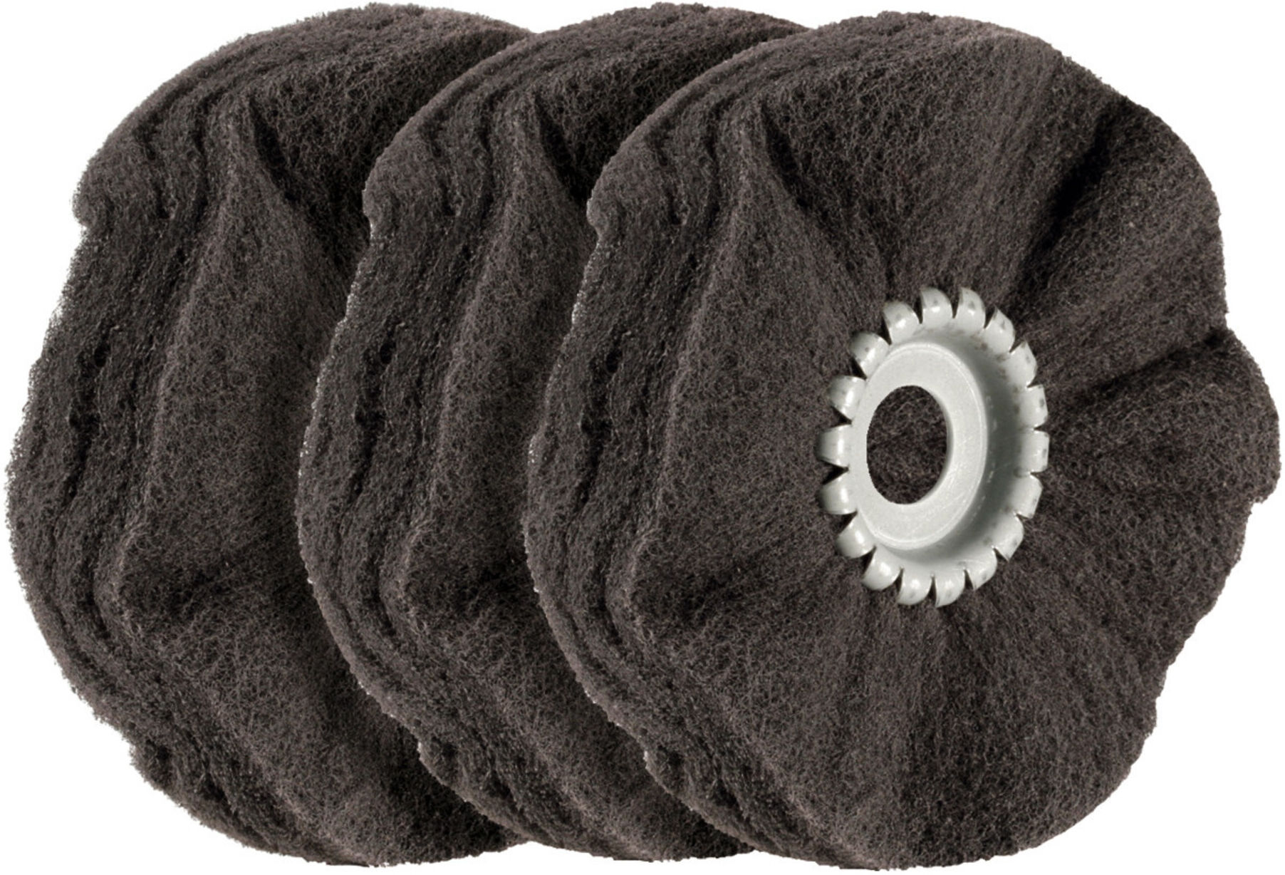 Osborn Schleifvliesring-Set, 3-teilig (SiC), zum Satinieren fein, Ring-⌀ 100 mm (L065681700)