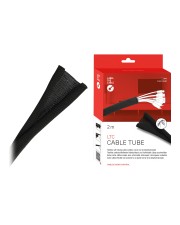 Label-the-cable LTC CABLE TUBE Kabelführungsrohr Schwarz 2 m (LTC 5110)