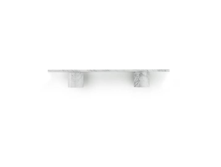 Normann Copenhagen Étagère Sten Shelf 80 cm White marble