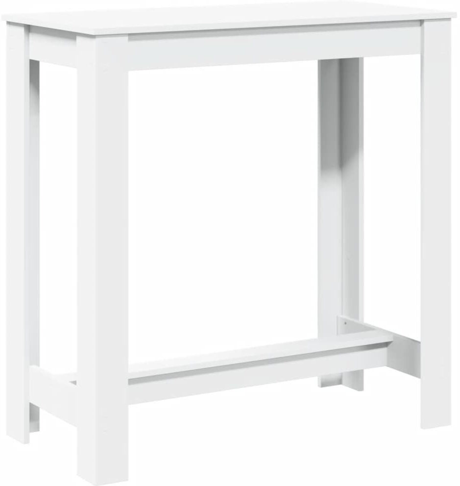 DEvidaxl 53-9 Rectangular Dining Table White