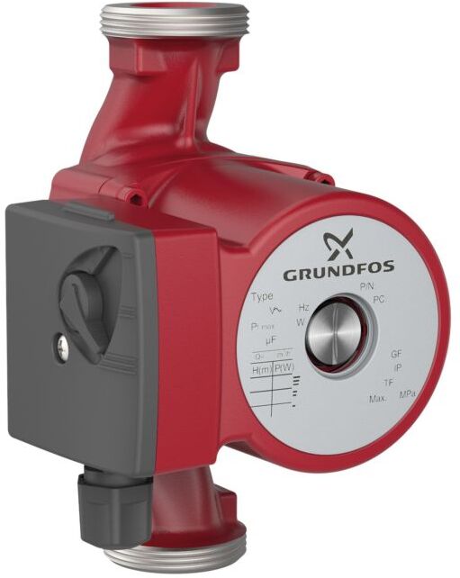 Grundfos Serie 100 Umwälzpumpe 96913060 UPS 25-40 N, 230 V, 180mm