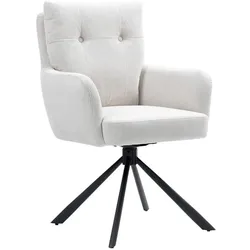 2er-Set WOLFMÖBEL Stuhl Mark 1876 Cord Beige Creme