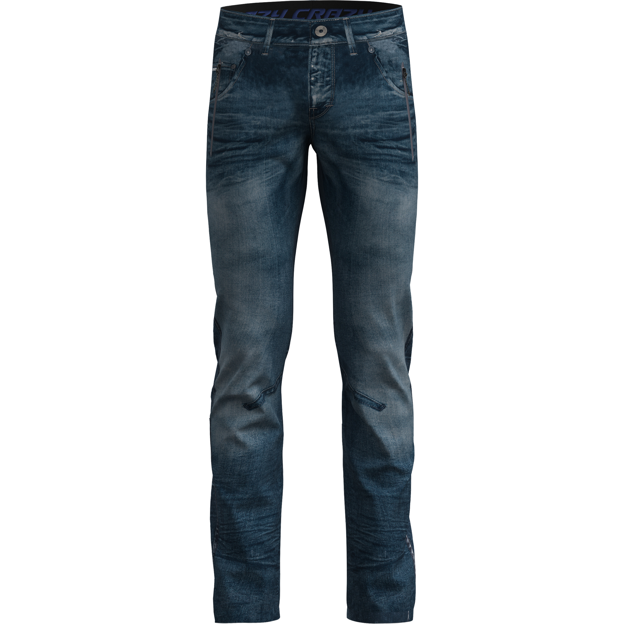 Crazy Super Light Hose Herren Jeans & Freizeithose blau Größe L Trekking Elastisch