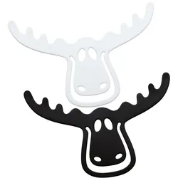 Koziol Rudolf, 2er Set, Lesezeichen, Buchzeichen, Bookmark, 11.2 cm, Schwarz / Weiß, 5528496