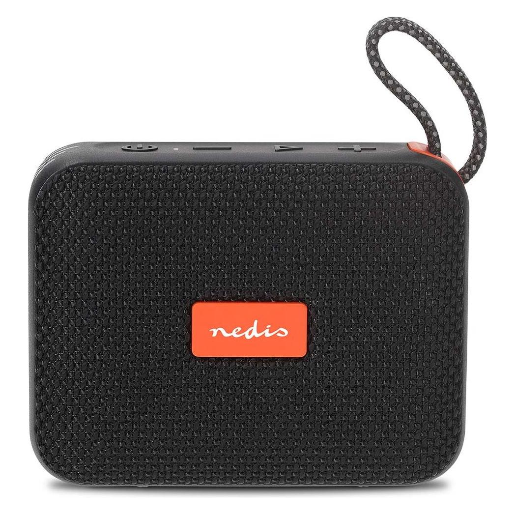 Nedis Bluetooth-Speaker Battery 1 10W Outdoors / Portable Orange/Black (6 h) (SPBT0526BK)