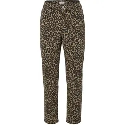 Tchibo - Bedruckte Modern Jeans – Fit »Ava« - Damen - Gr. 46 - schwarz/print