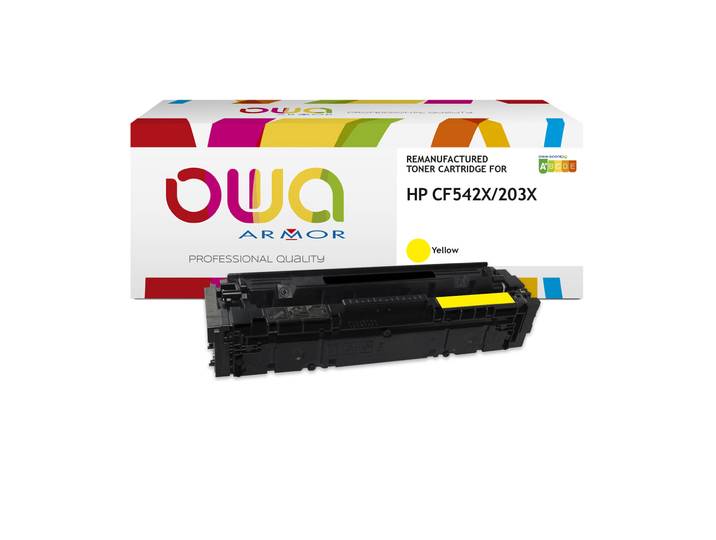 OWA Toner compatible HP 203X - K18119OW - Jaune