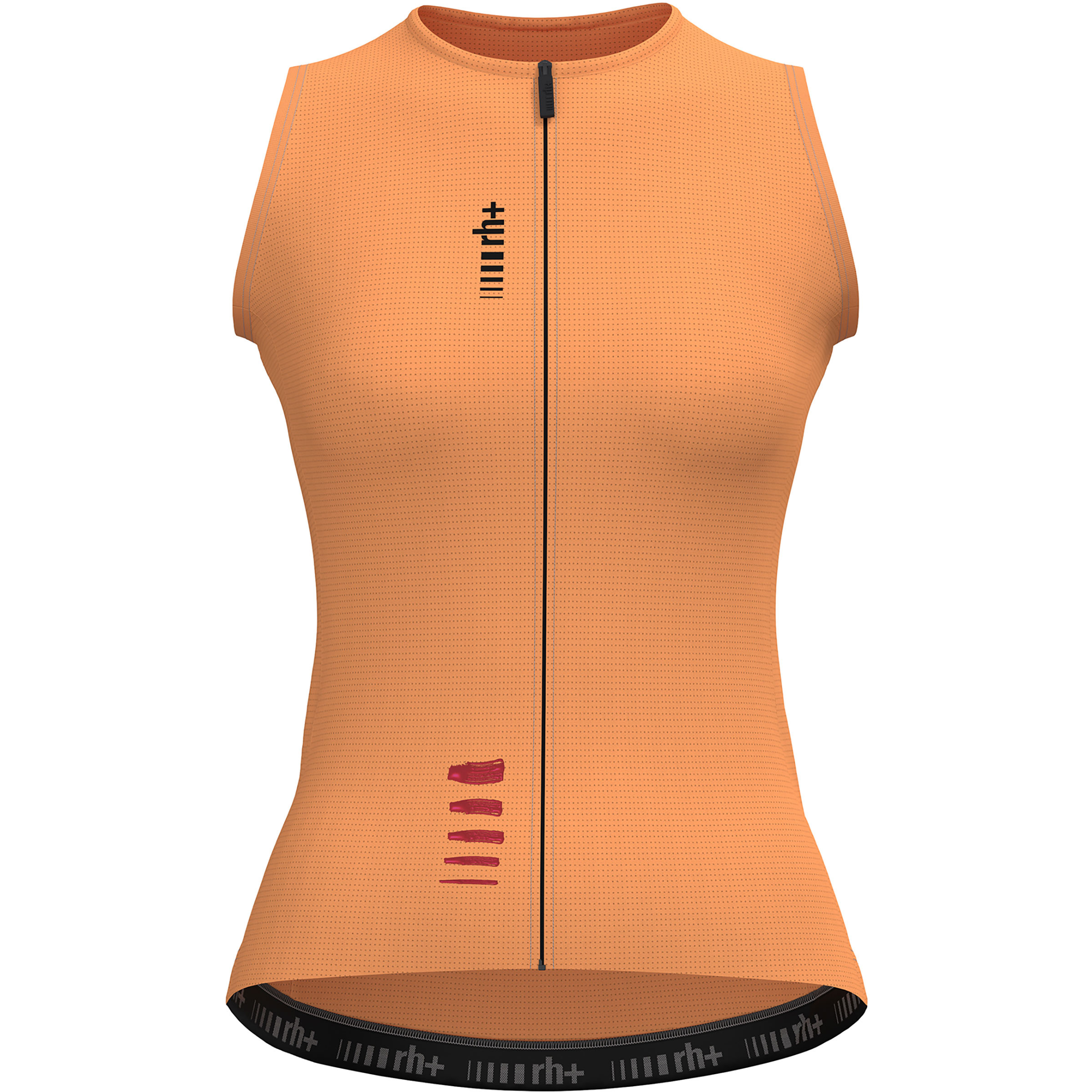 RH+ Aries Sleeveless Trikot Damen Radtrikots orange Größe S Rennrad Widerstandsfähig