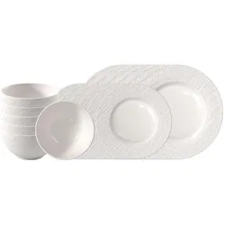 Villeroy & Boch, Geschirrset, Manufacture Ice Tafelservice (18 Stk.)