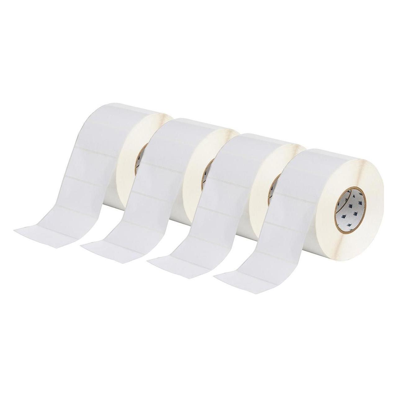 Brady XTHT-55-8423-3, Polyester, Weiss, 101.60 x 50.80 mm, permanent (3000 E.) (106.68 mm) (XTHT-55-8423-3)