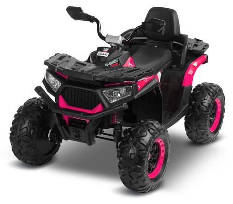 Elektrisches Quad Toyz Gigant, rosa, mit Bluetooth, zum Spielen
