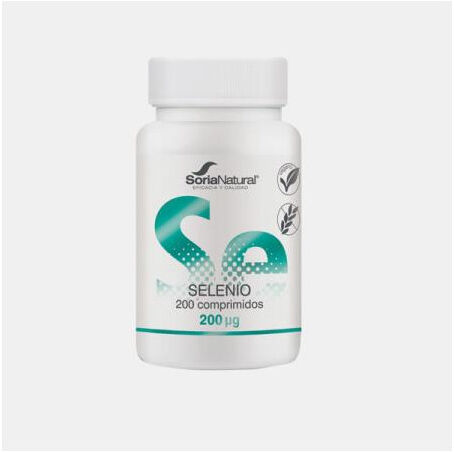 SORIA NATURAL® SELENIO 200ug 200 COMPRIMIDOS
