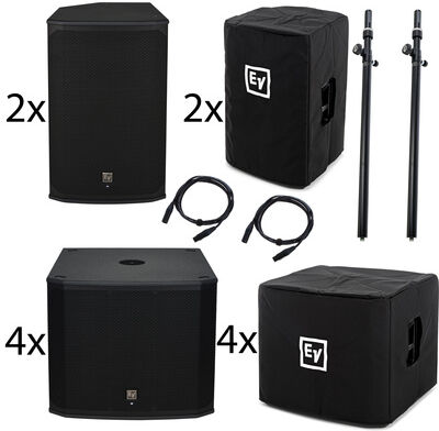 EV EKX-15P/18SP Power Tower noir
