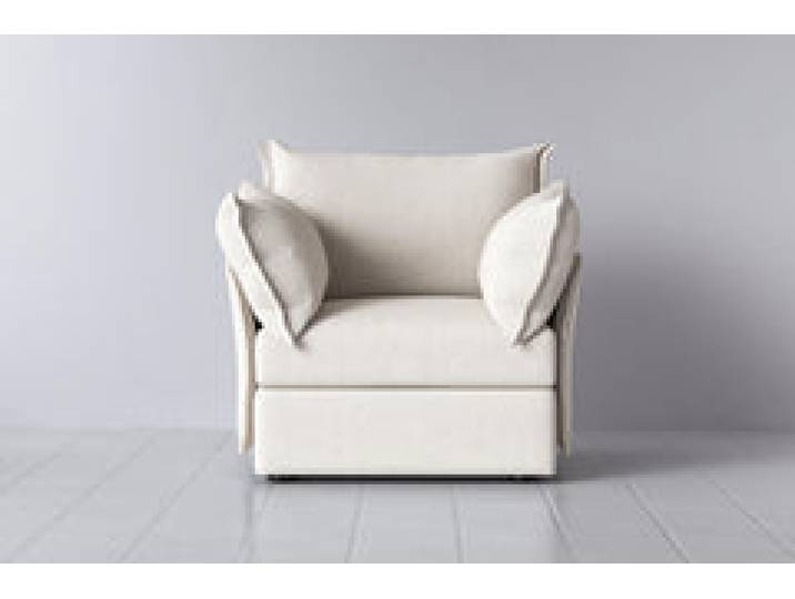 Sessel Model 06, Elfenbeinfarbe
