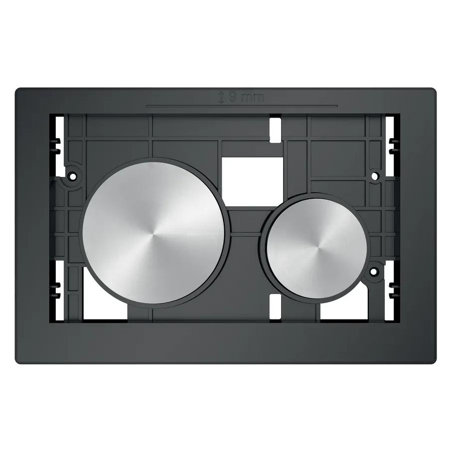 TECE GmbH TECEloop WC-Betätigungseinheit f. 2-Mengentechnik ES rundgebürstet (9240669)