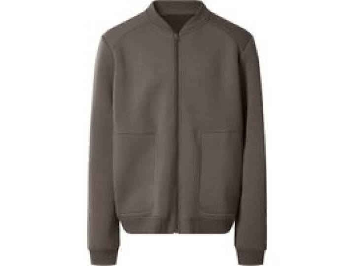 ESMARA MEN Sweat zippé homme (marron, M)