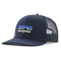 Patagonia P-6 Logo Trucker Hat - STK - new navy