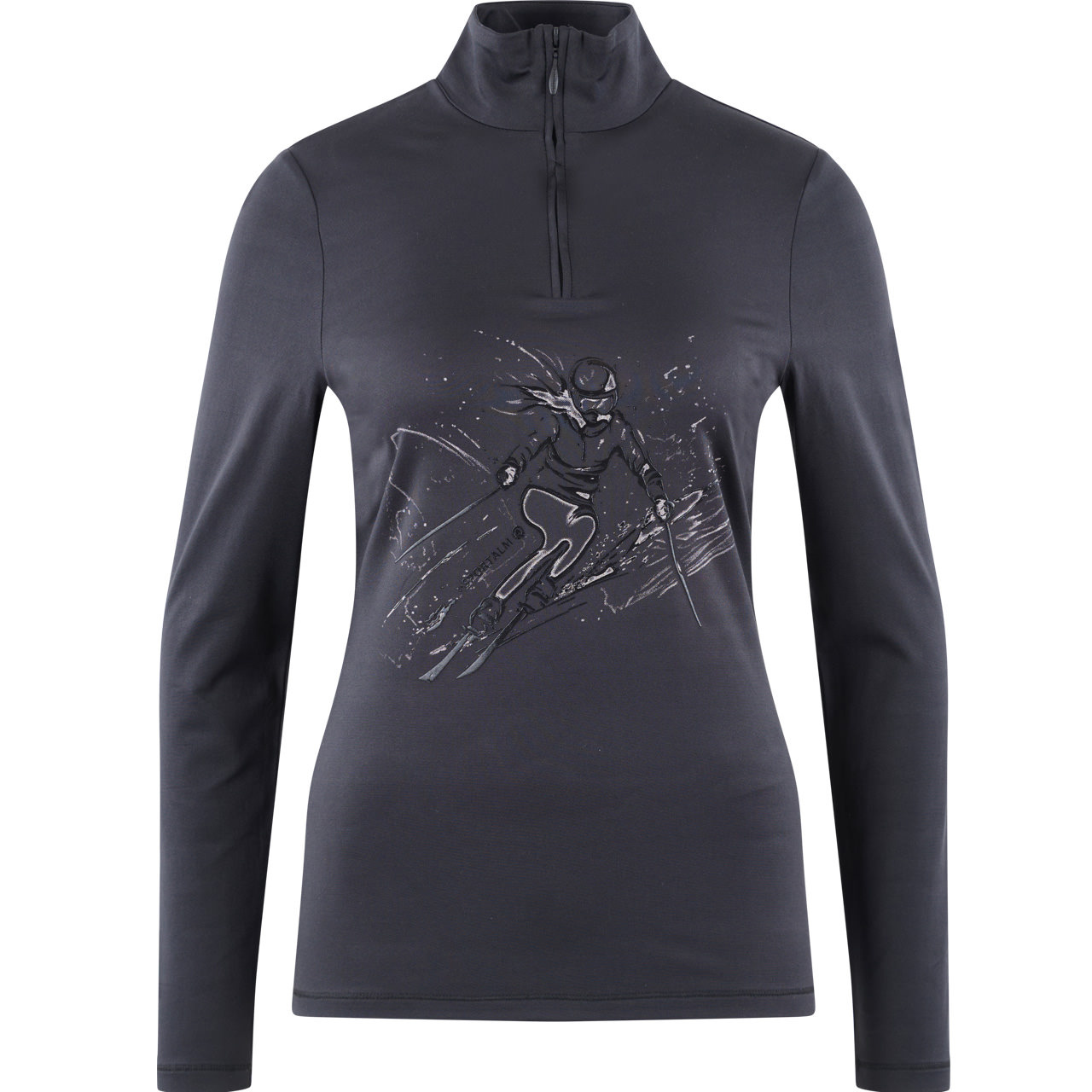 Sportalm Damen Skishirt BORDEAUX black - 44