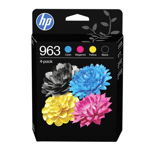 HP Druckerpatrone 963 Original 4er-Pack Schwarz, Cyan, Gelb, Magenta 6ZC70AE