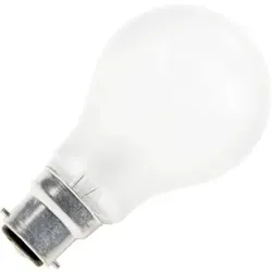 Glühbirne | Bajonettfassung B22d | Stehlampe | Matt | 60mm | 100W