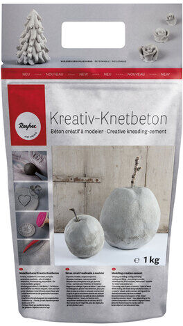 Rayher Kreativ-Knetbeton, 1 kg