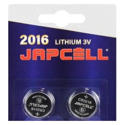Japcell Lithium CR2016 (2 Stk., CR2016) (100034279)