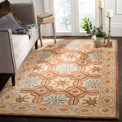 SAFAVIEH Handmade Snowfalls Ivory New Zealand Wool Rug