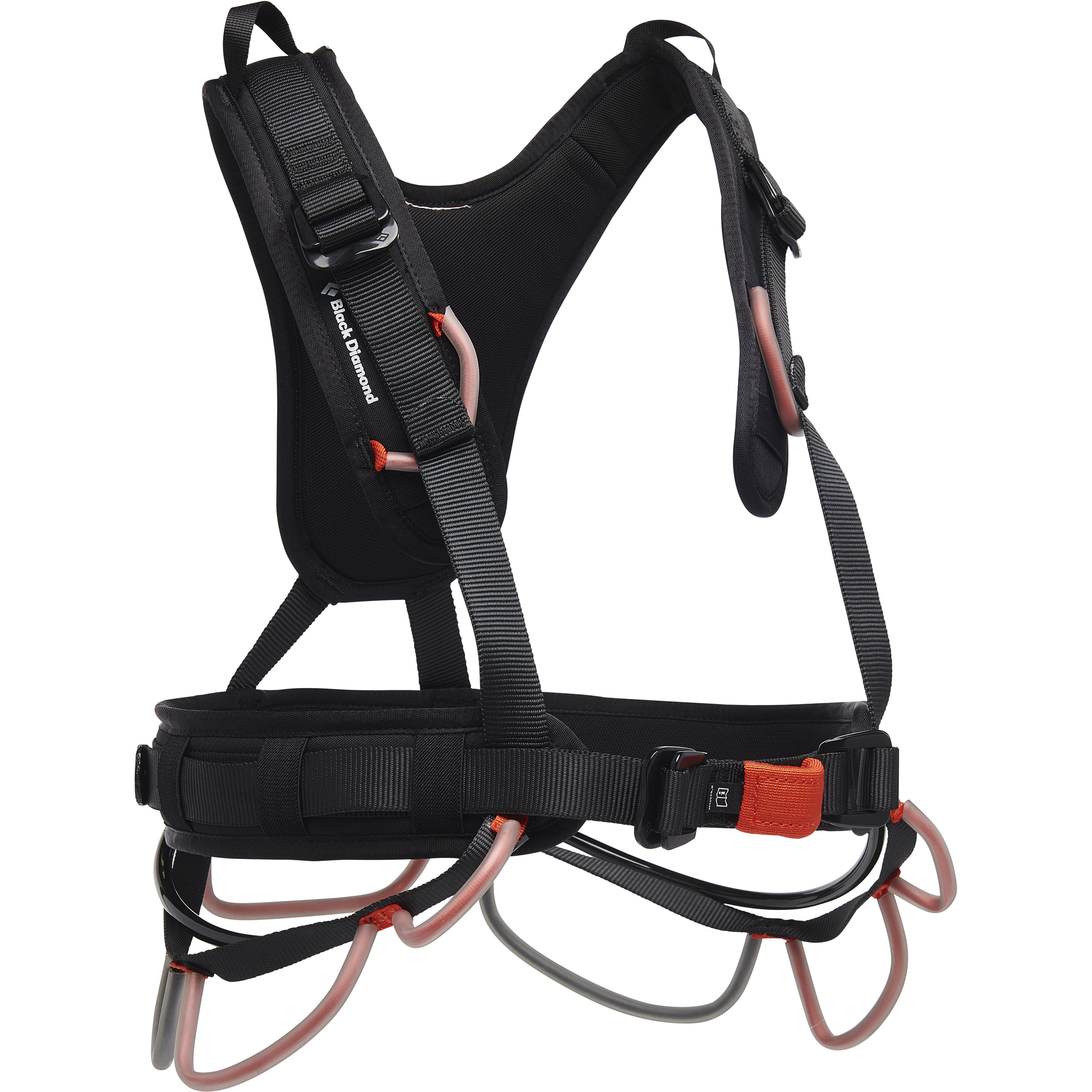 Black Diamond Heavy Metal Gear Sling Brustgurt Klettergurt schwarz Größe M Alpinklettern | Sportklettern
