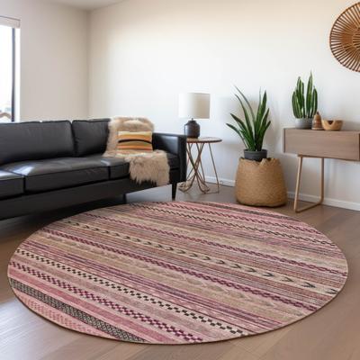 Addison Rugs Machine Washable Indoor/ Outdoor Stripe Abstracts Chantille Rug