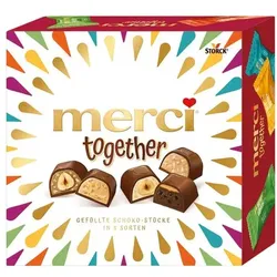 Merci Schokoladen-Mischung »merci together« 17 Stück