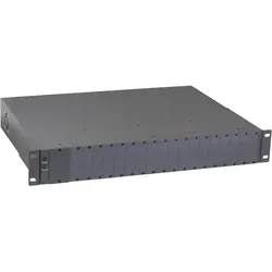 EFB MCT-RACK-18-2A 1,5HE 19” Rack Chassis für MCT Konverter, 18 Slots, Unmanaged, inkl. 2x Netzteil MCTRACK182A