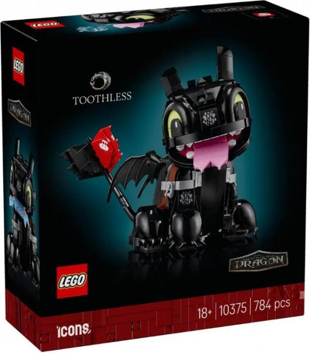 LEGO Icons Draken Trainen 10375 Modelbouwset met Beweegbare Drakenfiguur