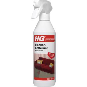 HG Polsterreiniger Flecken Entferner extra stark, mit Sprühkopf, mit aktiven Sauerstoff, 500ml