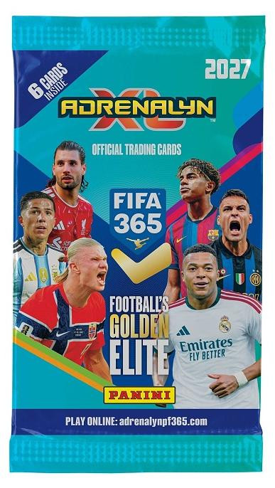 Panini Fifa 365 Adrenalyn XL 2027 verzamelverpakking met kaarten