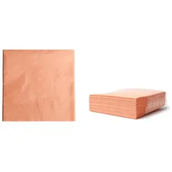 800 Airlaidservietten, 40x40 cm, mango/marille , 16x50 Stk./Karton