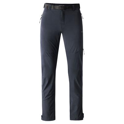 Trekkinghose LPO "Trekkinghose Jorge II Wanderhose Outdoorhose", Herren, Gr. 25, Normalgrößen, grau (caribbean sea), Web, 92% Nylon.8% Elasthan, regular fit knöchellang, Hosen Trekkinghose