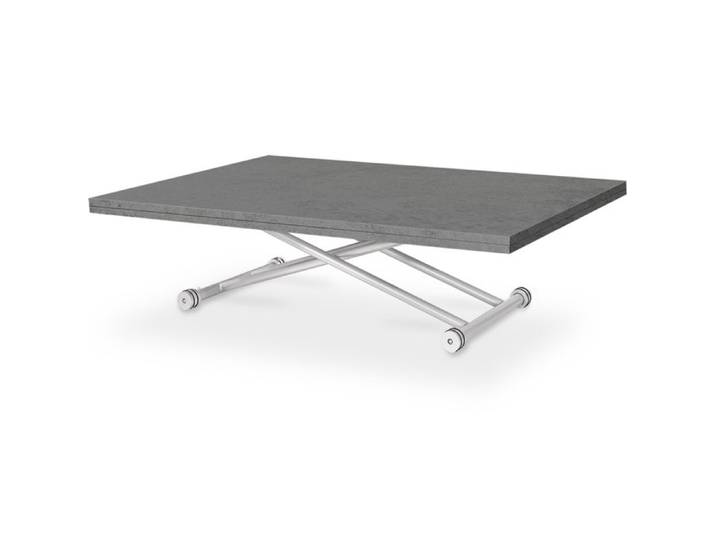 Table basse relevable Philadelphia XL Effet béton