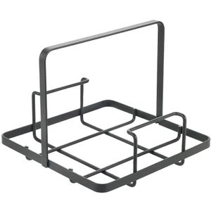 Metaltex Serviettenhalter Tokyo LAVA, Metall, für 40 Servietten, 19 x 19 x 15cm