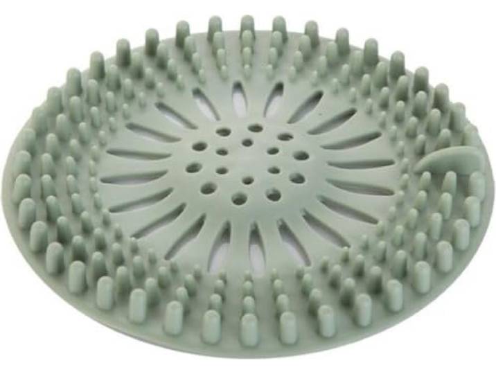 CHPN - Afvoerzeef - Zeefje voor afvoer - Afvoerfilter - Groen - Silicone Afvoerstop voor Keuken en Badkamer - Anti-Haar - Anti-Verstopping - Ontstopper -Gootsteen Zeef