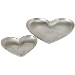 Boltze Schale Jolien 2er Set, 16/17 cm x 24cm