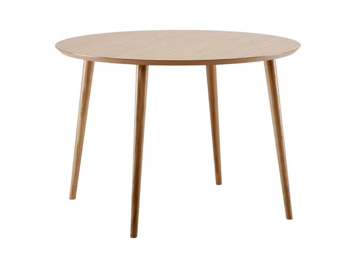 Esstisch HOME AFFAIRE, braun (eiche), B:100cm H:80cm T:100cm, Tische, Esstisch, Holzfurnier aus Eiche, FSC-zertifiziert