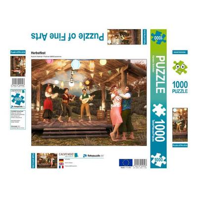 CALVENDO Puzzle Herbstfest | 1000 Teile Lege-Größe 64x48cm Foto-Puzzle für glückliche Stunden