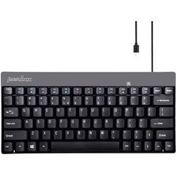 Perixx PERIBOARD-422 DE USB Tastatur Deutsch, QWERTZ Schwarz USB-Anschluss