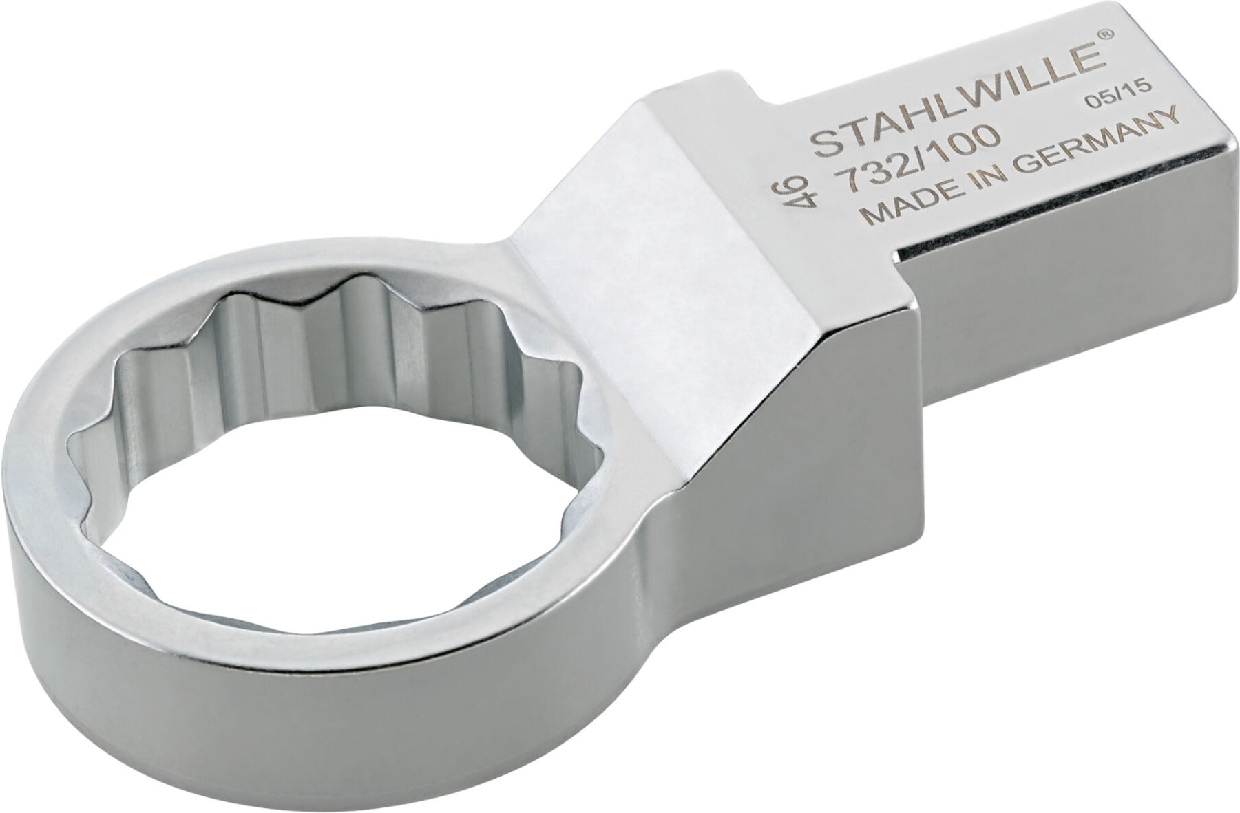 Stahlwille Ring-Einsteckwerkzeug SW.50mm Wkz.Aufn.22x28mm (58221050)