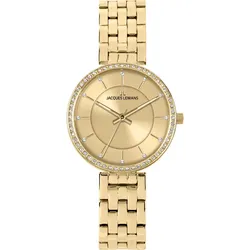 Jacques Lemans 1-2212E Damenuhr Milano Goldfarben